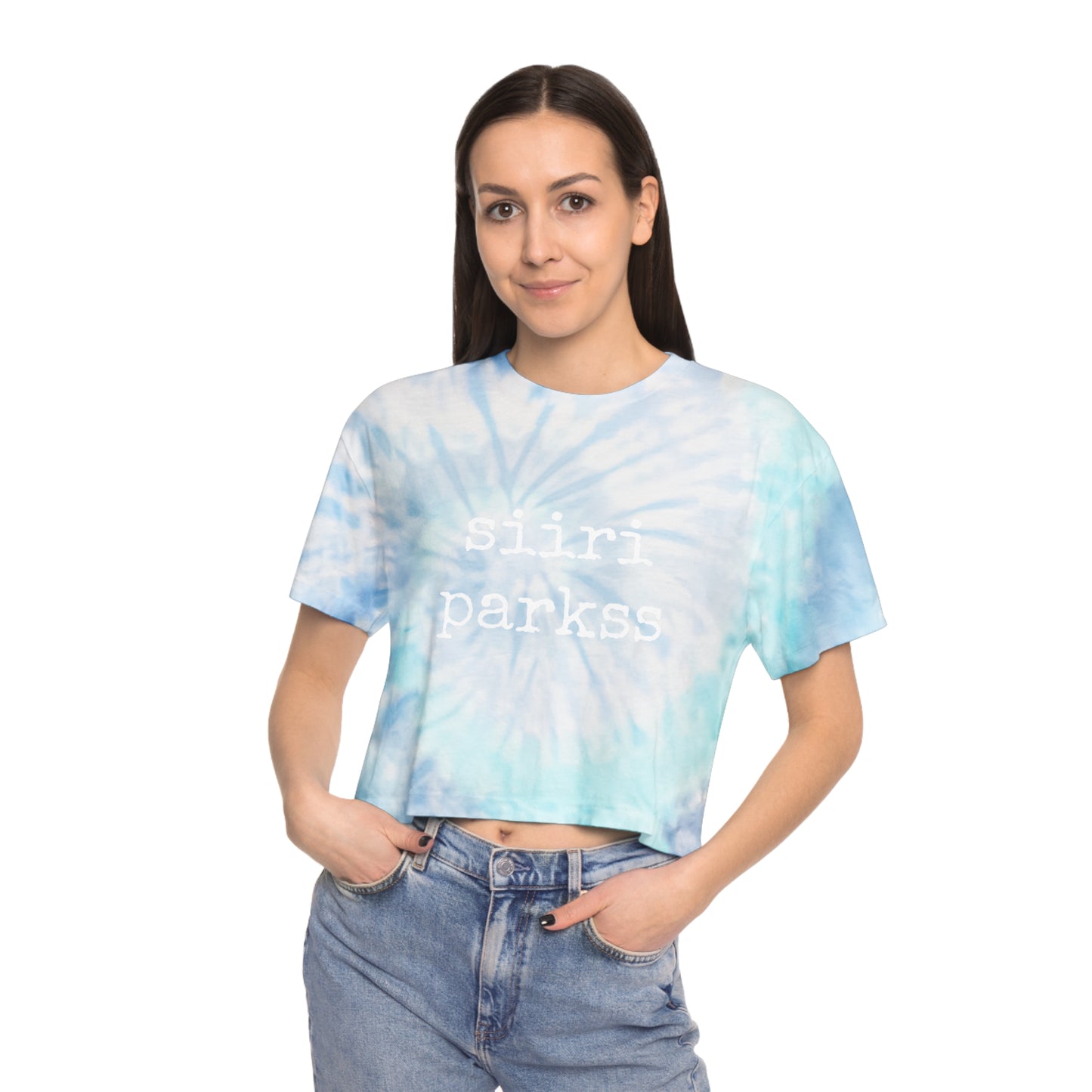 siiriparkss Tie-Dye Crop Tee