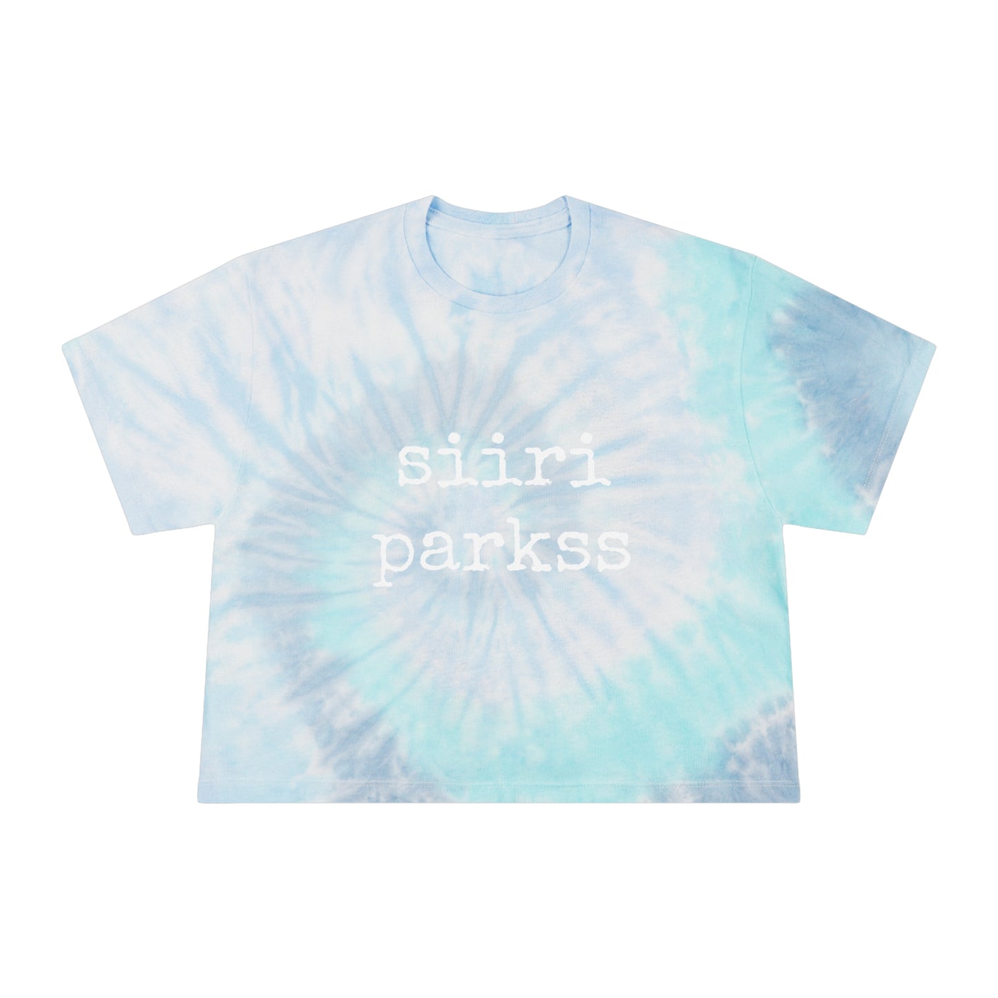 siiriparkss Tie-Dye Crop Tee
