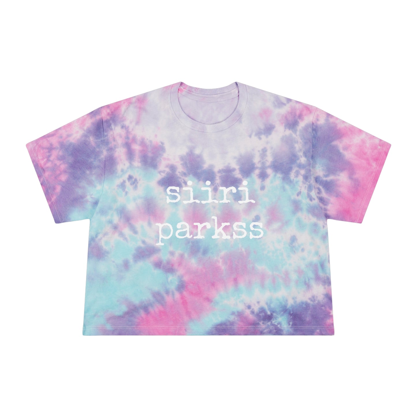 siiriparkss Tie-Dye Crop Tee